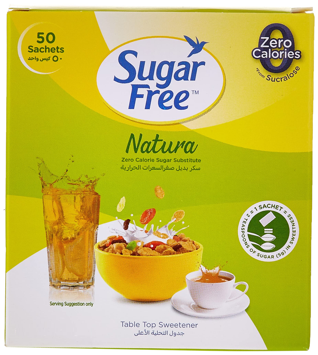 Sugar Free Natura 50 Sachets