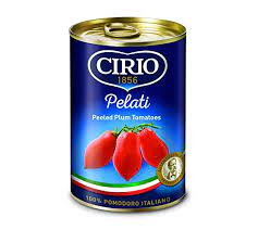 Cirio Pelati PeeLed Tomatoes 800gm