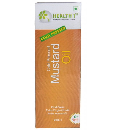 Health 1st Cold Pressed Peanut Oil 200ml