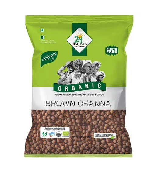 24 MANTRA ORGANIC BROWN CHANA 1KG