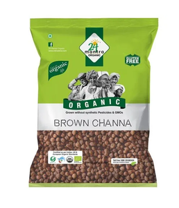 24 MANTRA ORGANIC BROWN CHANA 1KG