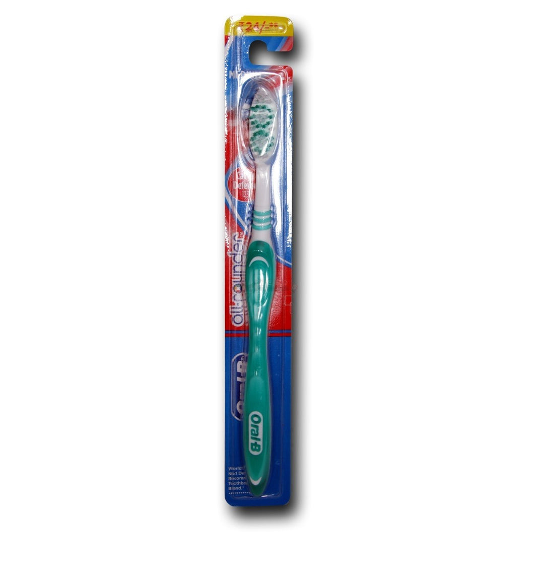 ORAL B ALL ROUNDER CAVITY DEFENSE 123 TOOTH BURSH