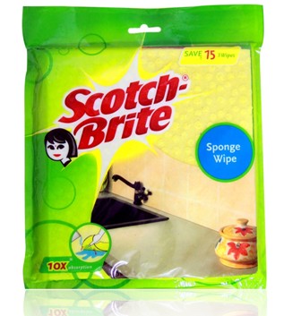 SCOTH BRITE SPONGE WIP 3WIPES