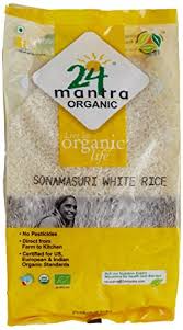 24 MANTRA ORGANIC SONAMASURI WHITE RICE 1 KG