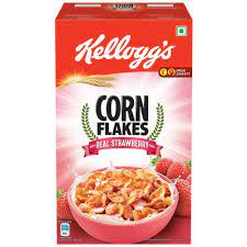 Kelloggs Corn Flakes Real Strawberry 575Gm