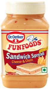 Dr. Oetker Sandwitch Spread Cheese-Chilli 275Gm