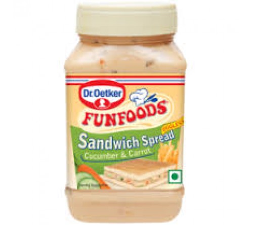 Dr. Oetker Sandwitch Spread Cucumber-Carrot 275Gm