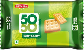 BRITANNIA 50-50 SWEETY SALTY 100GM