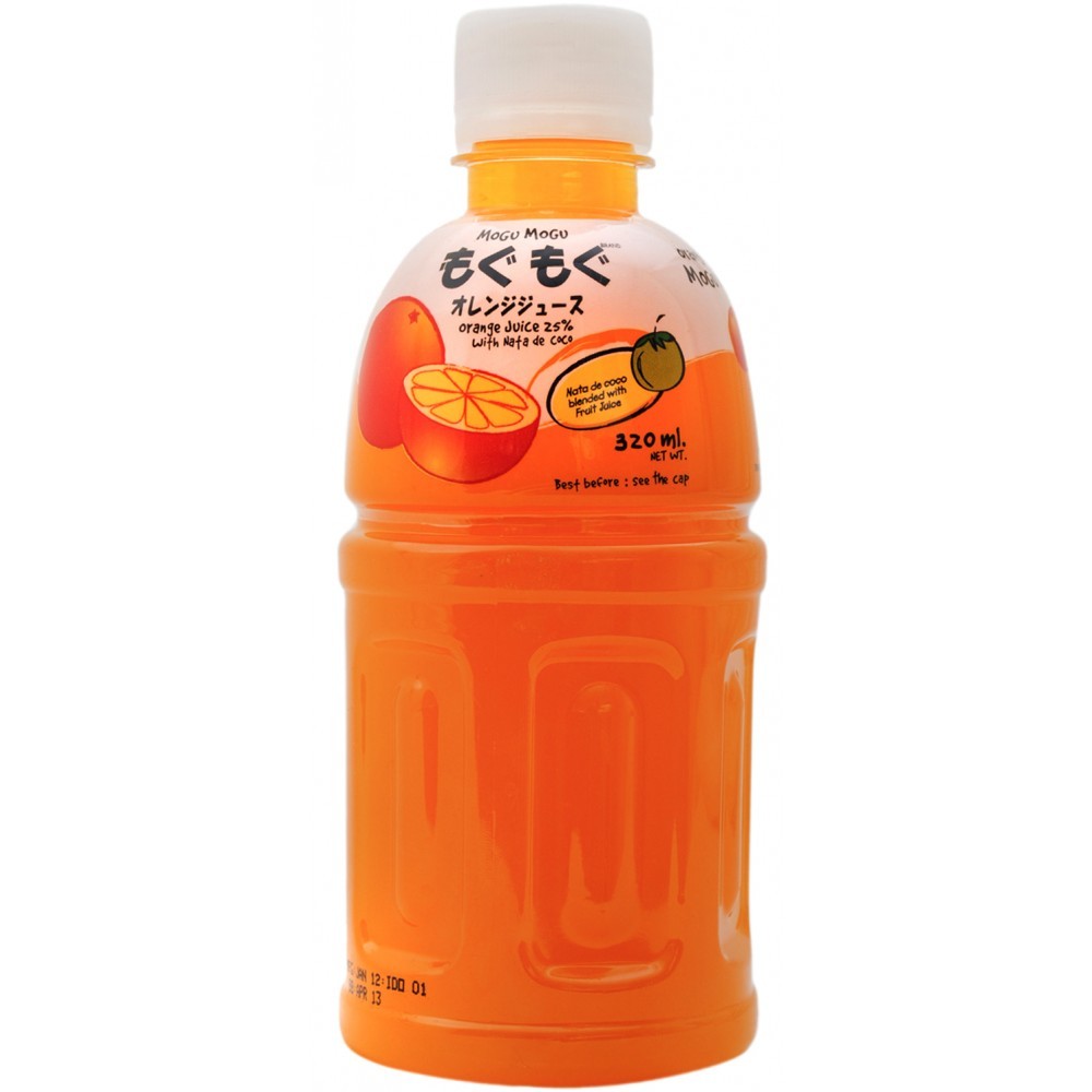 Mogu Mogu Orange Juice Drink 300ml