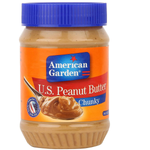 AMERICAN GARDEN U.S. PEANUT BUTTER CREAMY 510GM