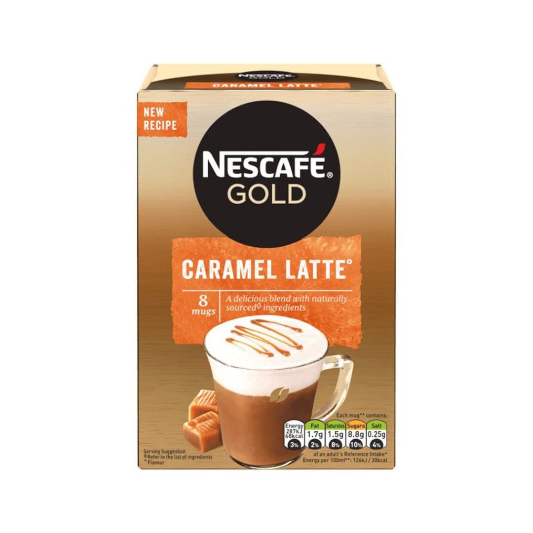 Nescafe Latte Caramel 8 Sachets