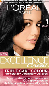 Loreal paris Excellence Creme 4 Natural Dark Brown 72Ml +100gm