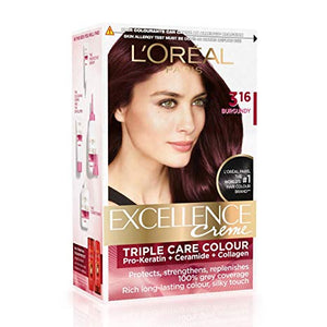 Loreal Paris Excellence Creme 3.16 Burgundy 72Ml +100gm