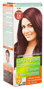 Garnier Colour Natural Creame 3.16 Burgundy Classic hair Colour 60Ml + 40g