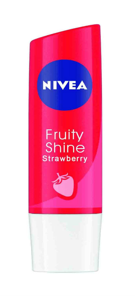 Nivea Fruity Shine Strawberry Lip Balm 4.8gm