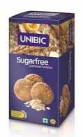 UNIBIC SUGARFREE OATMEAL COOKIES 75GM -