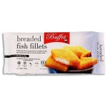 BUFFET BREADED FISH FILLETS 350GM