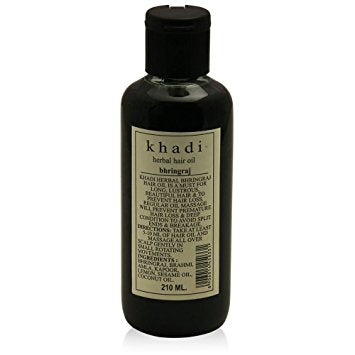 KHADI BHRINGRAJ PURE HERBAL HAIR OIL 210ML