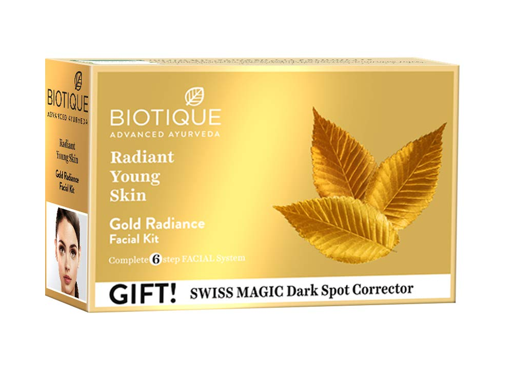 BIOTIQUE GOLD RADIANCE FACIAL KIT