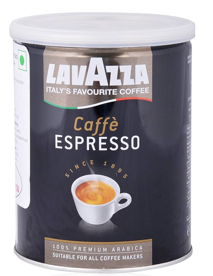 LAVAZZA ESPRESSO CAFFE POWDER 250GM TIN IMP