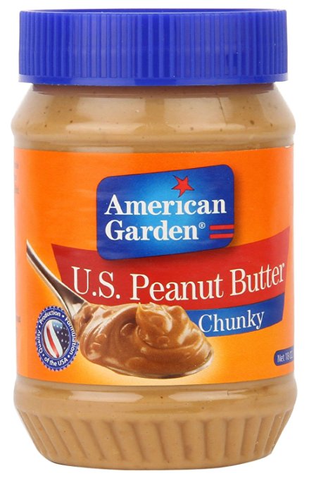 AMERICAN GARDEN U.S PEANUT BUTTER CHUNKY 510G