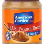 AMERICAN GARDEN U.S PEANUT BUTTER CHUNKY 510G