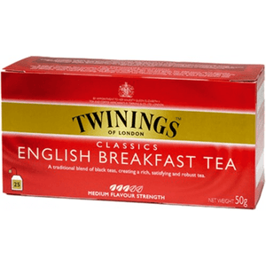 TWININGS CLASSICS ENGLISH BREAKFAST TEA 25BAGS