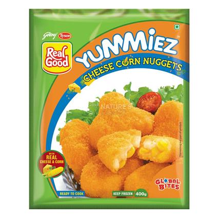 YUMMIEZ CHEESE CORN NUGGETS 400GM