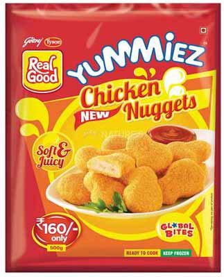 YUMMIEZ CHICKEN NUGGETS 750GM