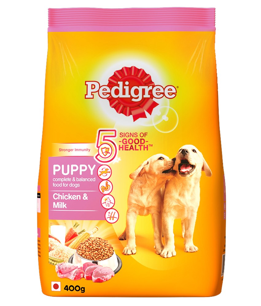 PEDIGREE PUPPY CHICKEN & MILK 400GM