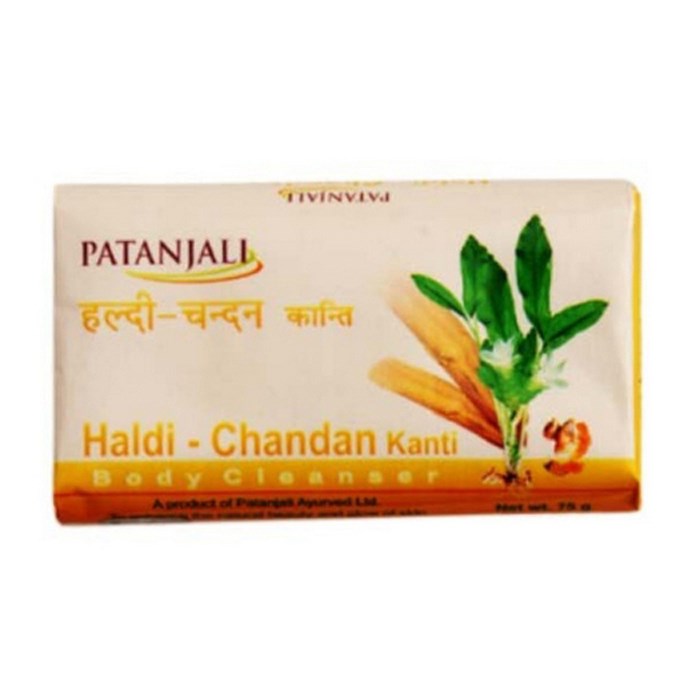 PATANJALI HALDI CHANDAN KANTI SOAP 75GM