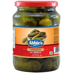 Abbies Gherkins 355gm