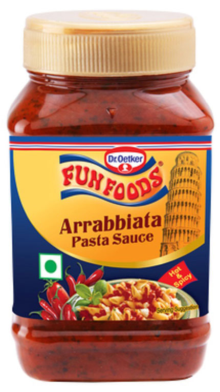 FUN FOODS ARRABBIATA SPICY PASTA SAUCE 325GM