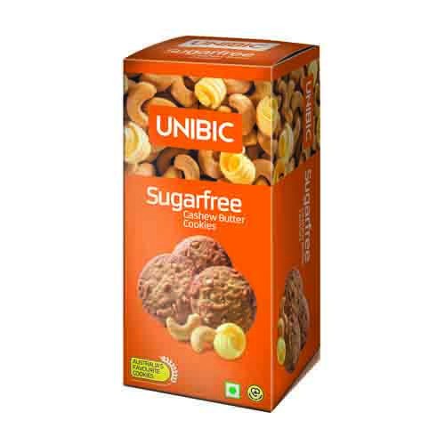 UNIBIC SUGARFREE CASHEW BUTTER COOKIES 75GM