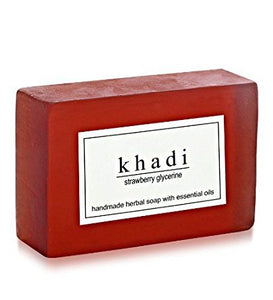 KHADI STRAWBERRY SOAP 125G