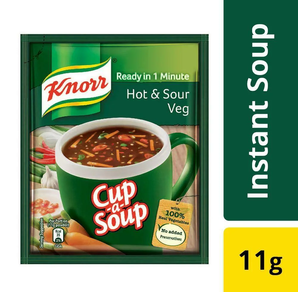 KNORR HOT & SOUR VEG 11G