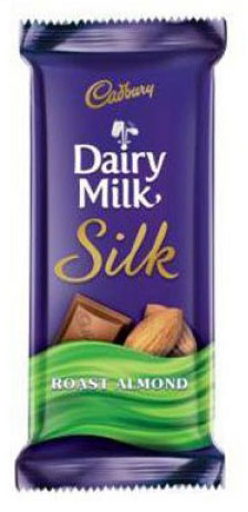 CADBURY DAIRY MILK SILK ROAST ALMONE 55GM