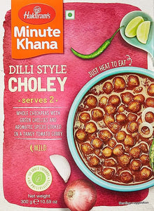 HALDIRAMS MINUTE KHANA DILLI STYLE CHOLEY 300GM