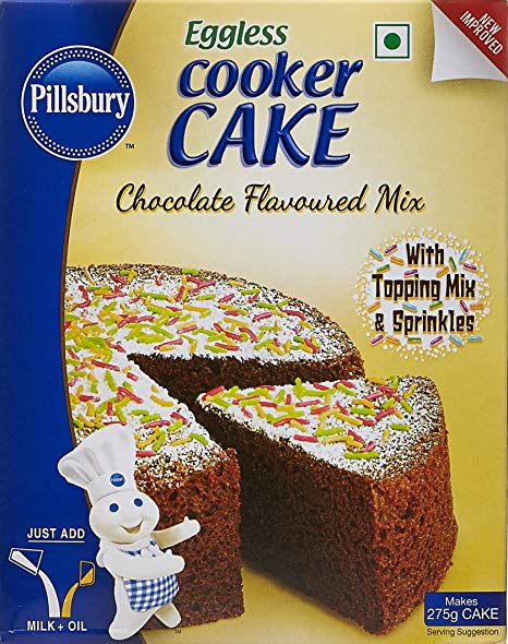 PILLSBURY EGGLESS COOKER CAKE CHOCOLATE MILK FLAV.275G