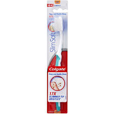 COLGATE SLIM TIP BRISTLES TOOTHBRUSH SOFT