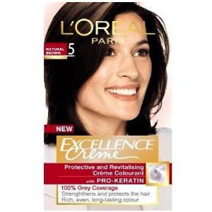 LOREAL PARIS NATURAL BROWN 5NO. EXCELLENCE CREME 172GM