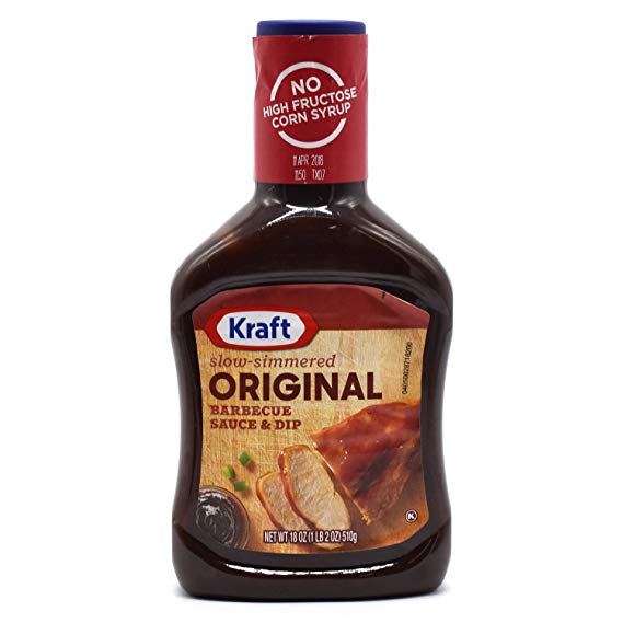 KRAFT SLOW-SIMMERED ORIGINAL BARBECUE SAUCE 510G