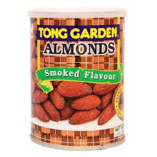 TONG GARDEN SMOKED FLAVOUR ALMONDS  140GM