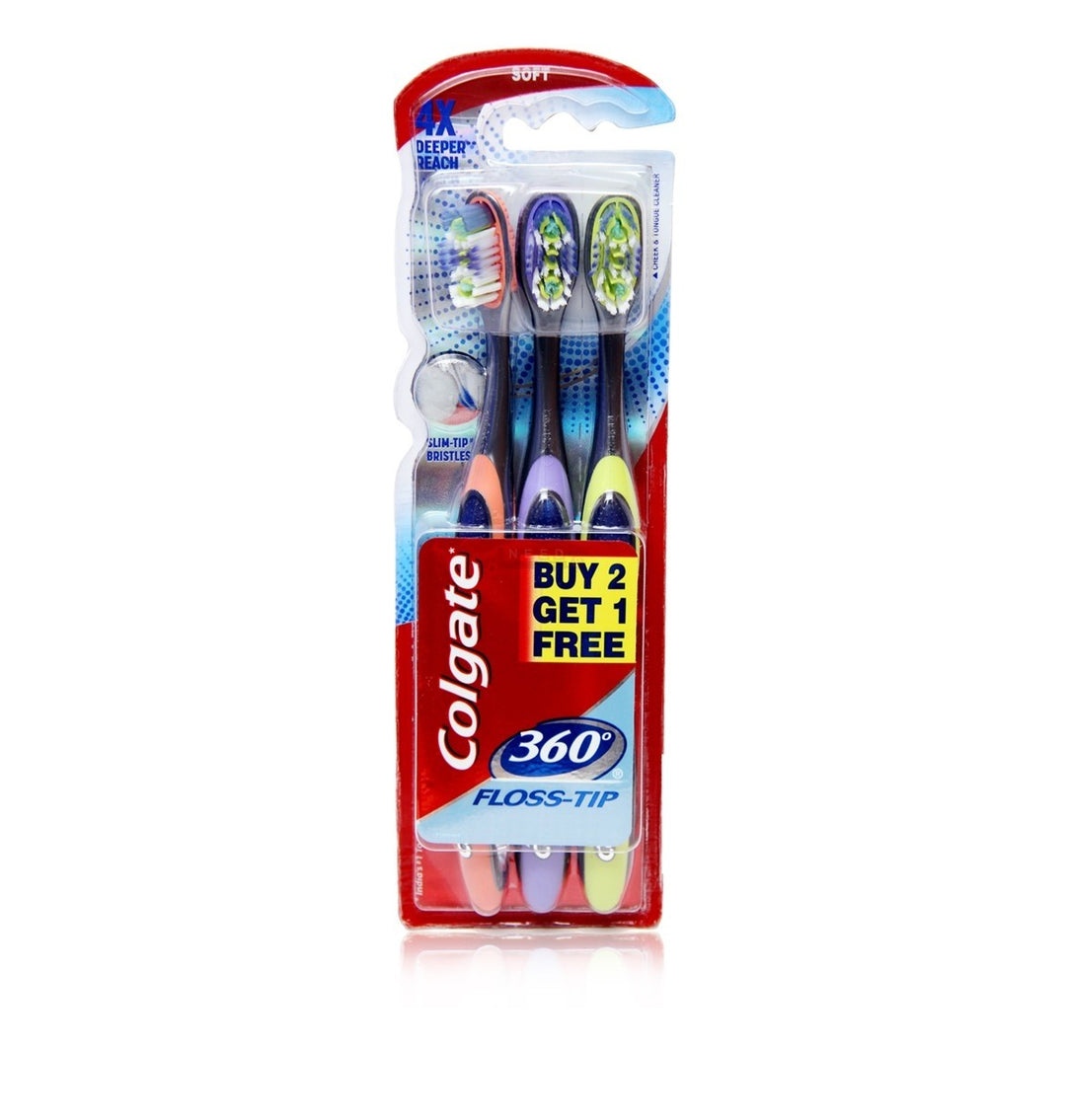 COLGATE 360 FLOSS TIP 4X DEEPER 2N+1