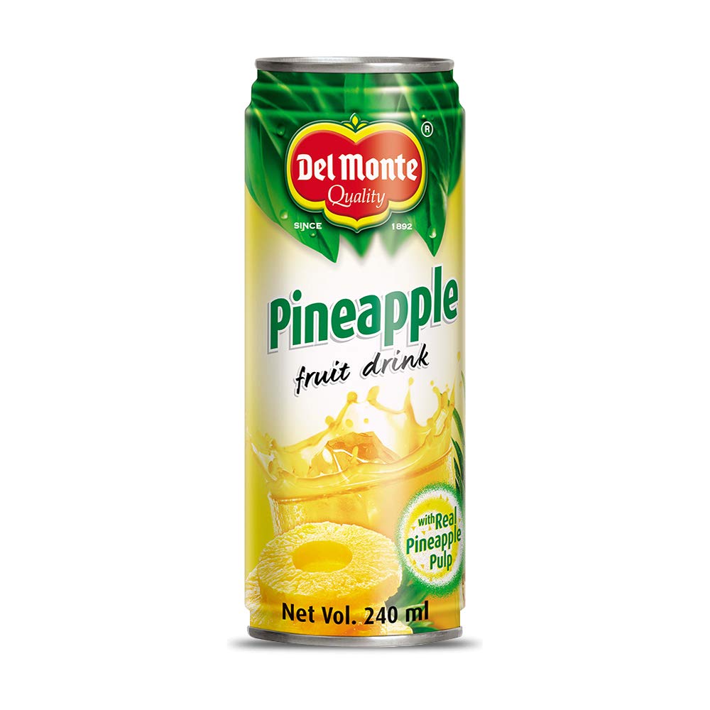 DEL MONTE PINEAPPLE FRUIT DRINK 240ML