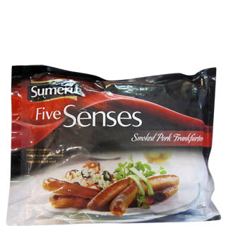 SUMERU SMOKED PORK FRANKFURTERS 500GM