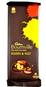 CADBURY BOURNVILLE RAISIN&NUT 80GM