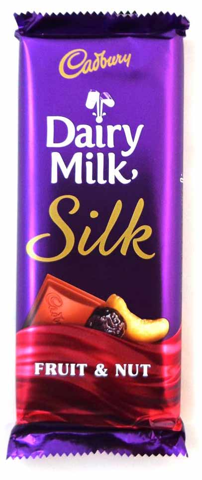 CADBURY SILK FRUIT&NUT 55GM