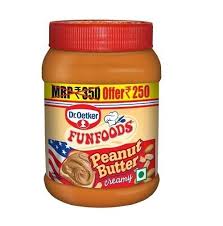 DR. QETKR FUN FOOD PEANUT BUTTER CREAMY 1KG