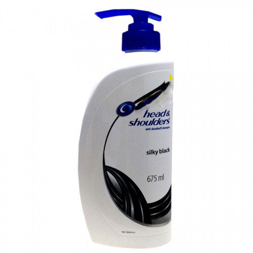HEAD & SHOULDERS SILKY BLACK 675 ML